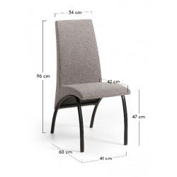 Silla Zicar Gris