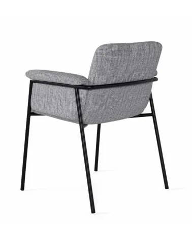Silla Carolyn Gris Claro