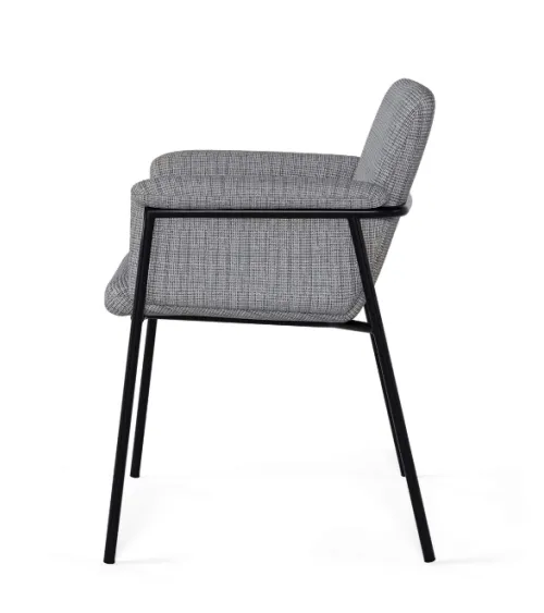 Silla Carolyn Gris Claro