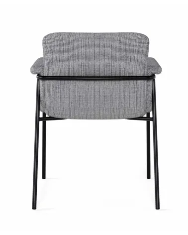 Silla Carolyn Gris Claro