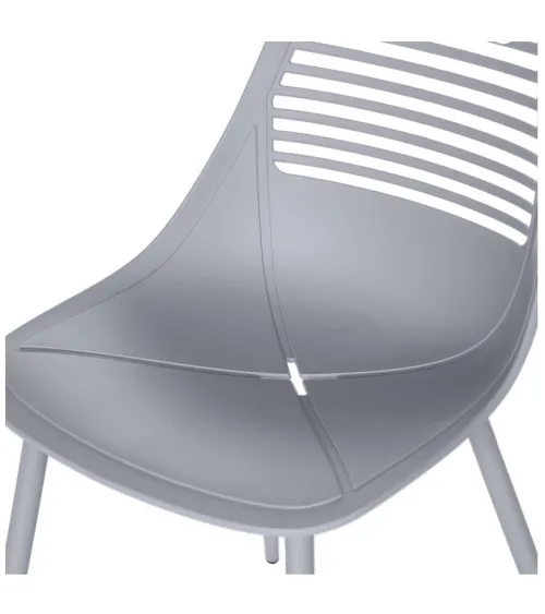 Silla Leia Gris