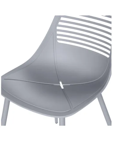Silla Leia Gris