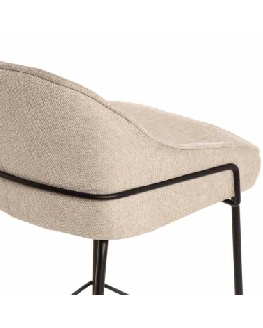 Taburete Louis Beige
