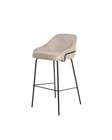Taburete Louis Beige