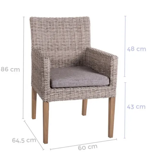 Sillón Patsy Envejecido