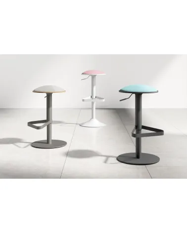 Taburete Disco Tessuto