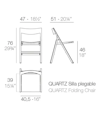 Silla Plegable Quartz