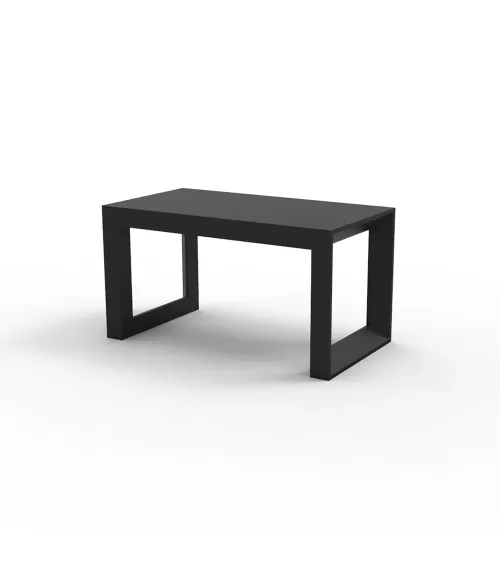 Banco Frame en acabado Basic Negro, imagen de estudio.